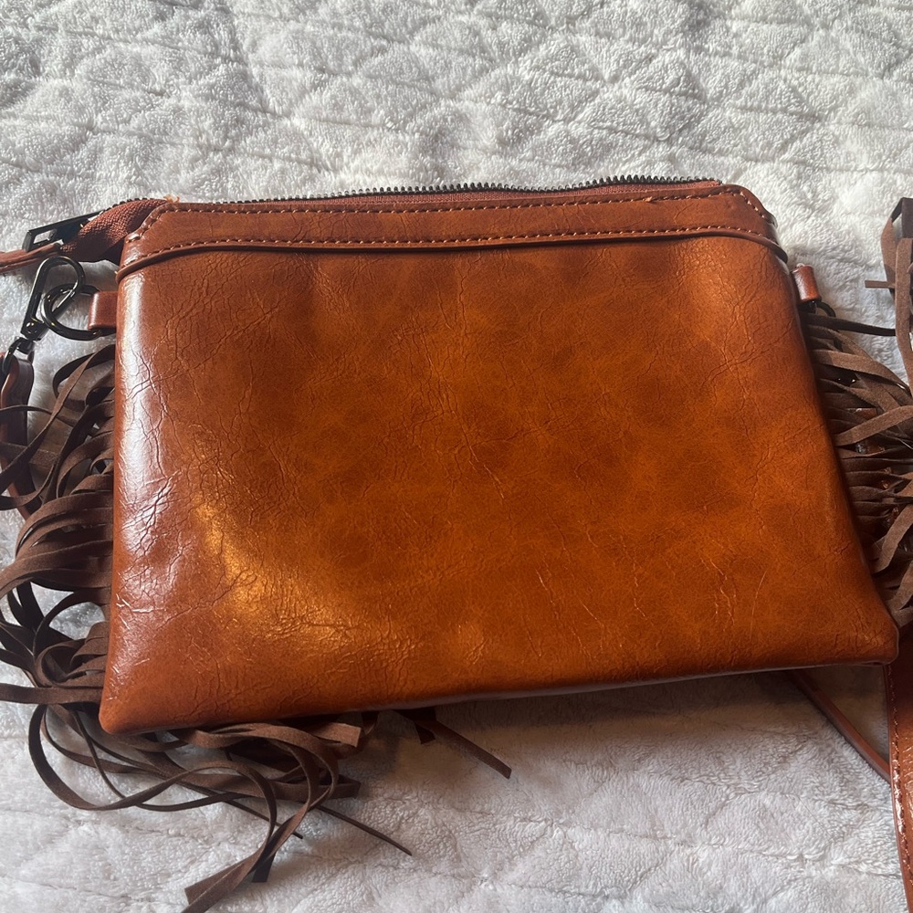 BOHO WESTERN Leather Purse/Crossbody bag - Picture 6 of 8